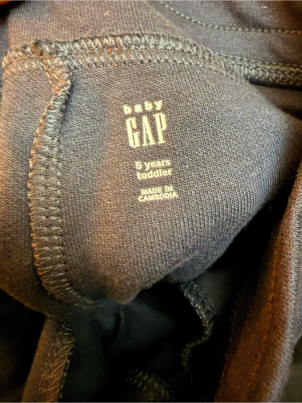 GAP Boys Dark Navy Jogger Sweatpants
